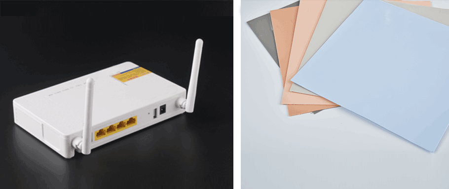 導(dǎo)熱硅膠片應(yīng)用于路由器 導(dǎo)熱硅膠片應(yīng)用于路由器